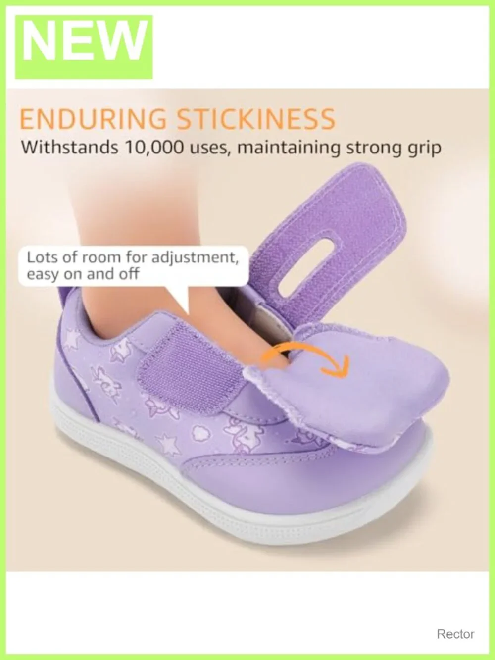 Toddler Wide Toe Box Barefoot Sneakers Hook and Loop Kids